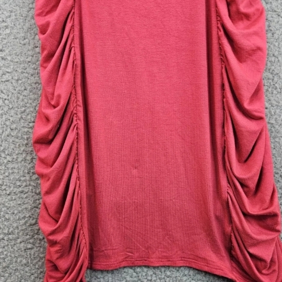 ASOS Womens Mini Cami Dress Sz 8 Side Ruching Adjustable Straps Slinky & Sexy - Picture 6 of 16